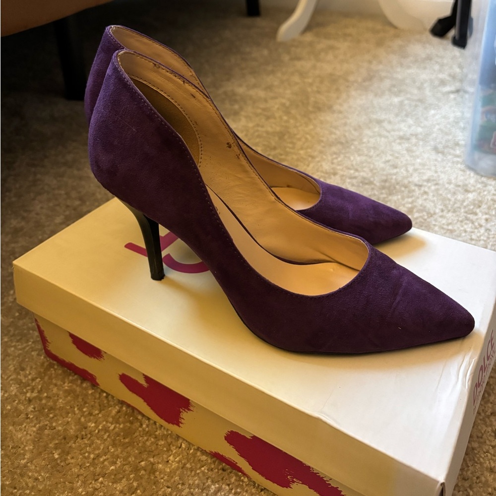 Mojo Moxy Deep Purple 3” Heels